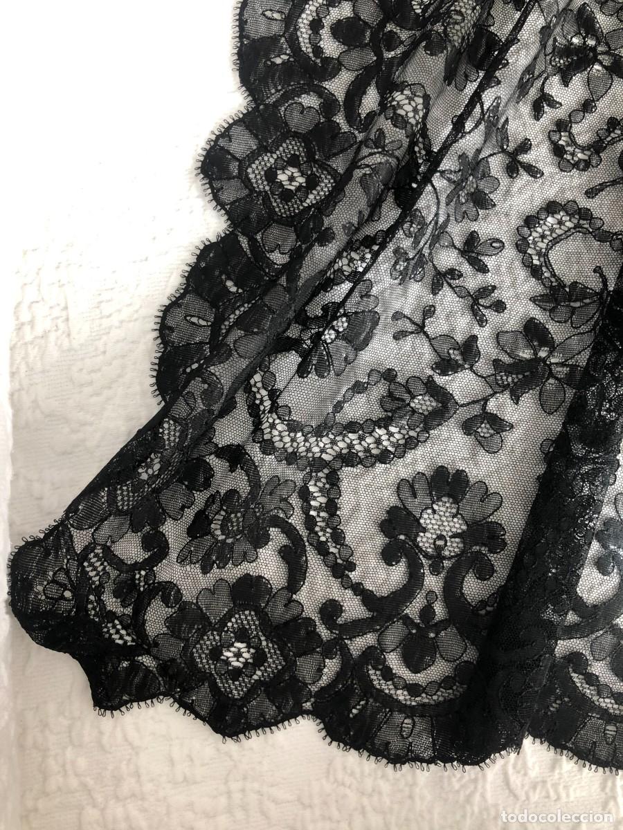 Antig&uuml;edades: MANTILLA ESPA&Ntilde;OLA NEGRA - Foto 2