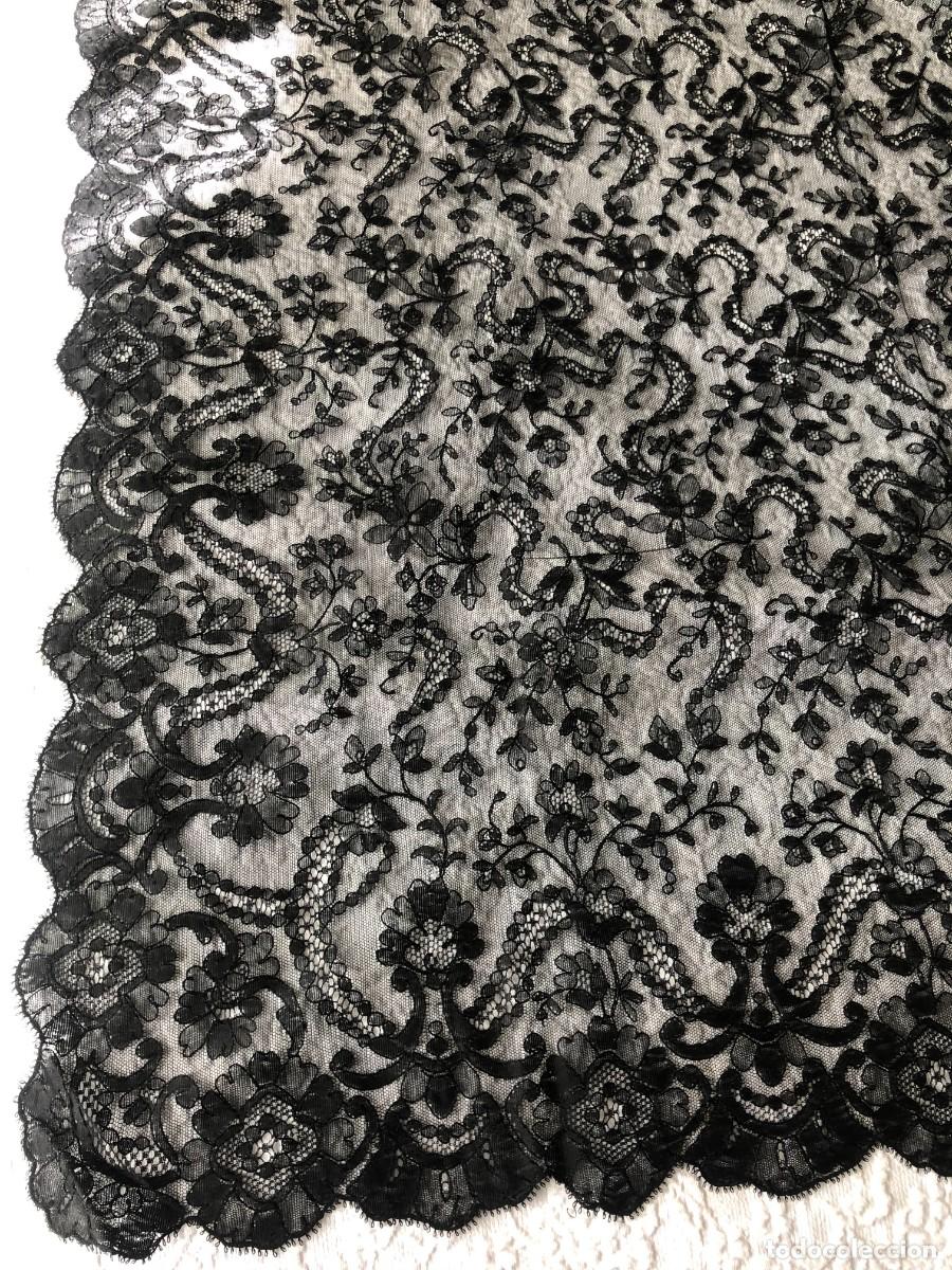 Antig&uuml;edades: MANTILLA ESPA&Ntilde;OLA NEGRA - Foto 6