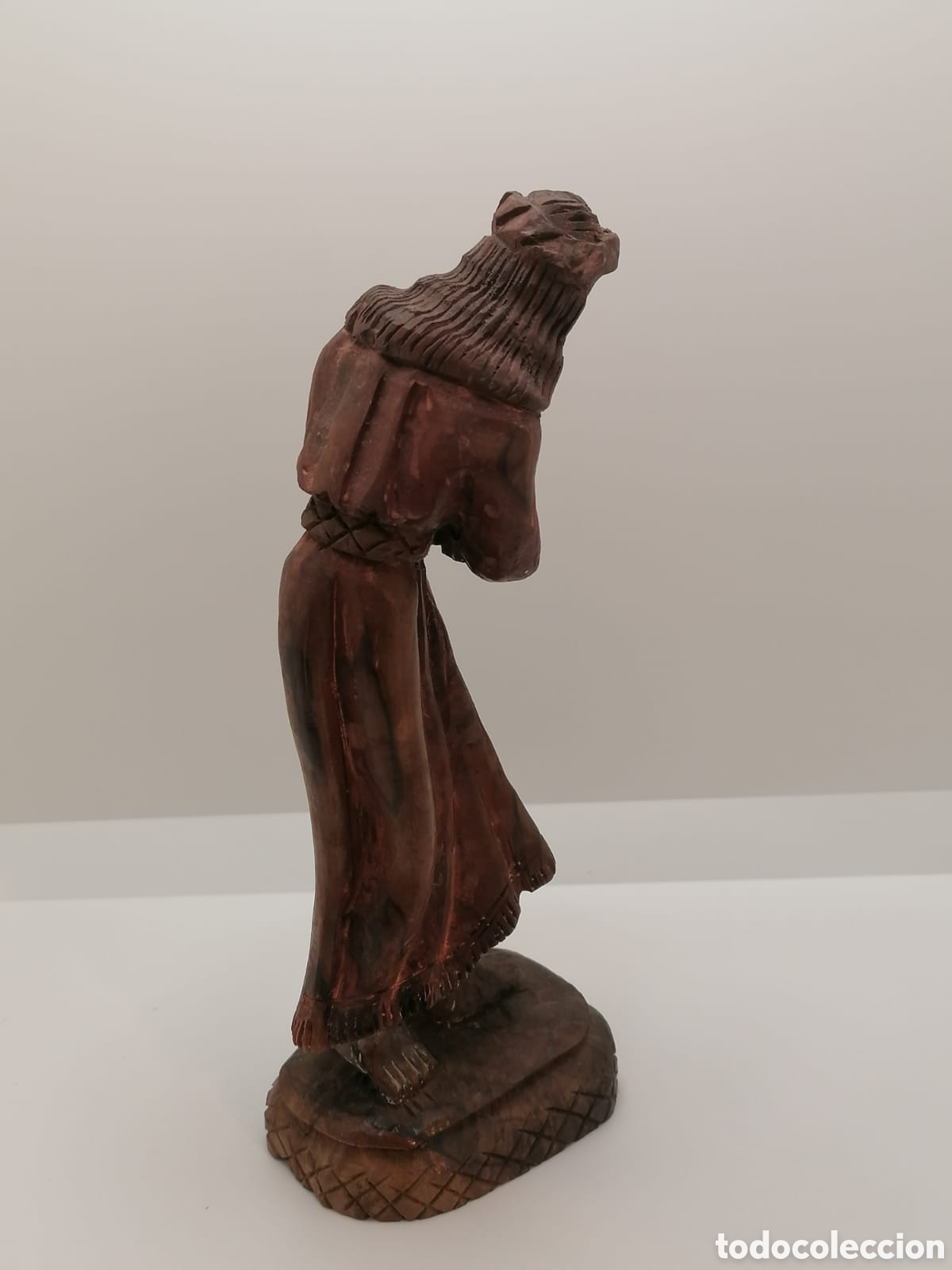 Antig&uuml;edades: Talla de Cristo s.XIX - Foto 5