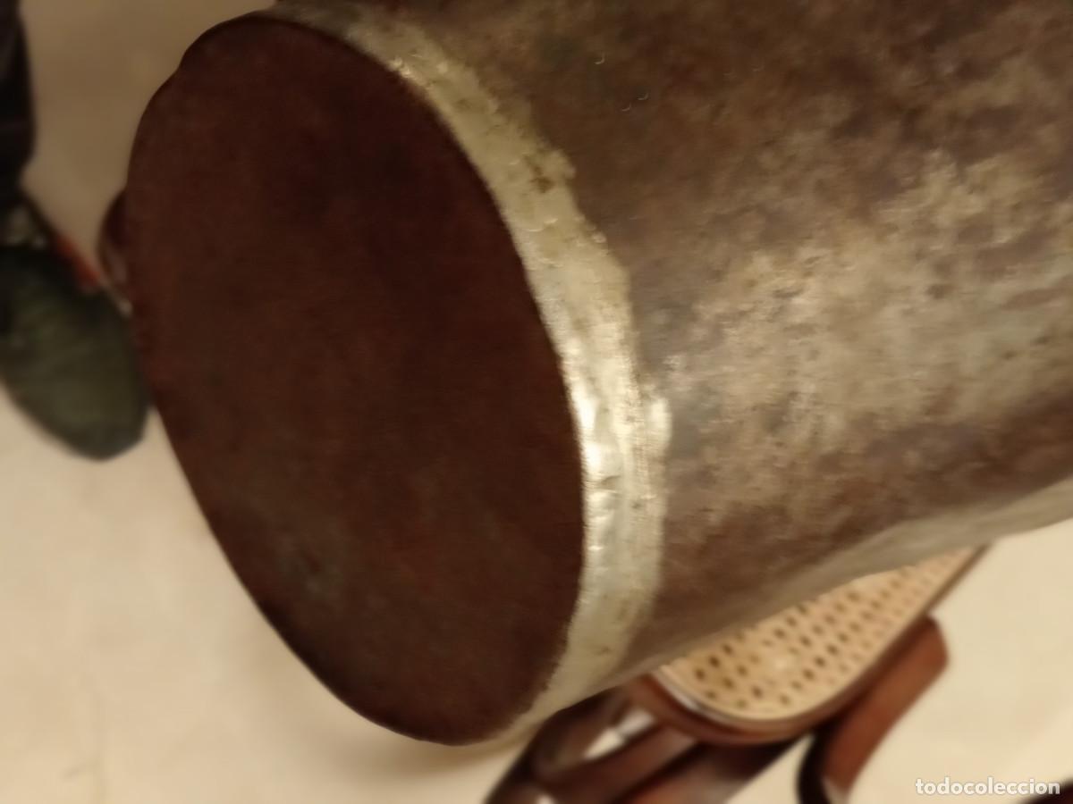 Antig&uuml;edades: ANTIGUO CANTARO SEGURAMENTE DE ZINC - Foto 11