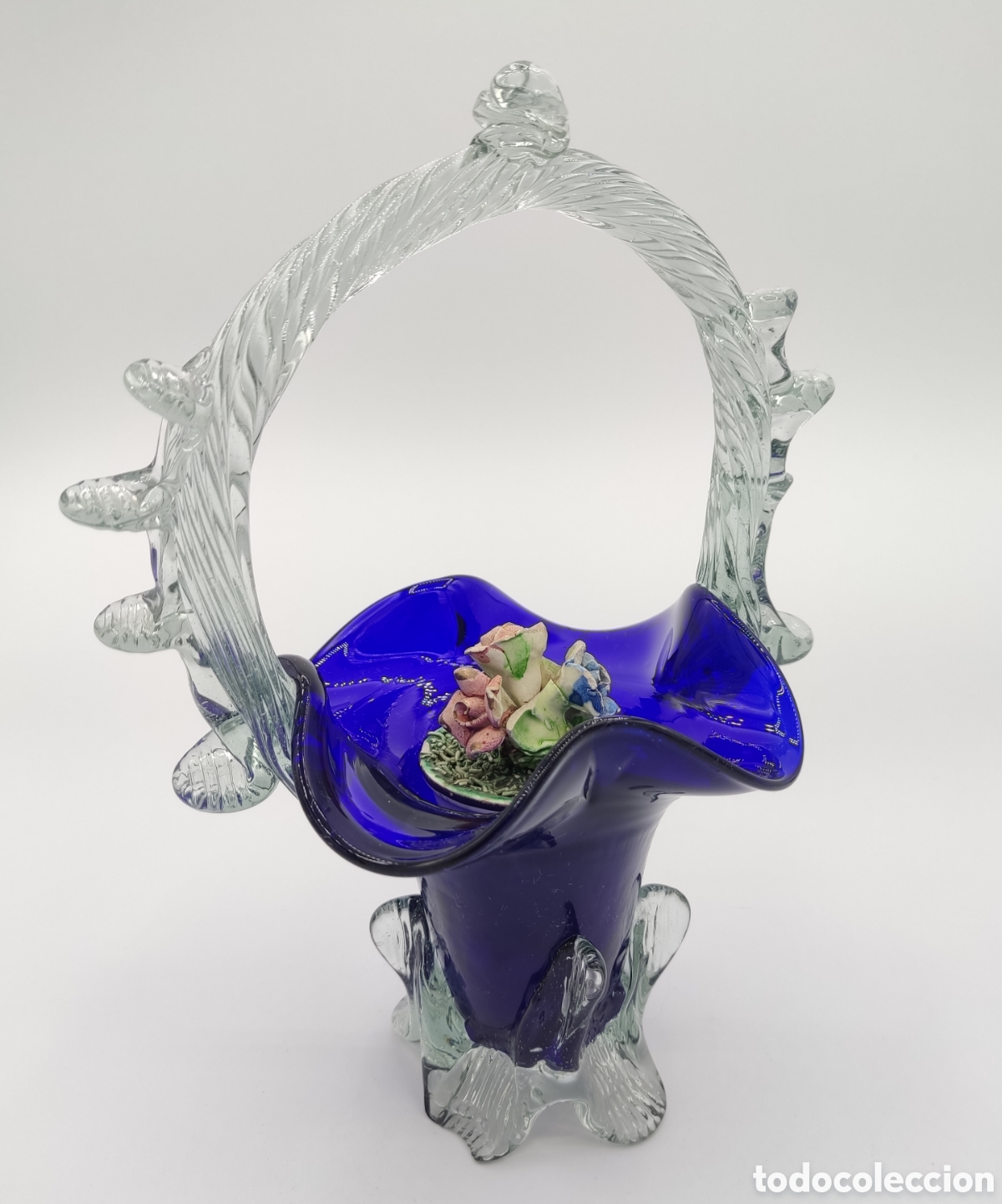 Antiques: Centro de mesa - Cristal