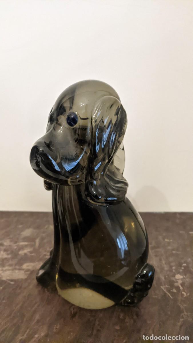 Antig&uuml;edades: ANTIGUO PERRO CRISTAL DE MURANO - Foto 2