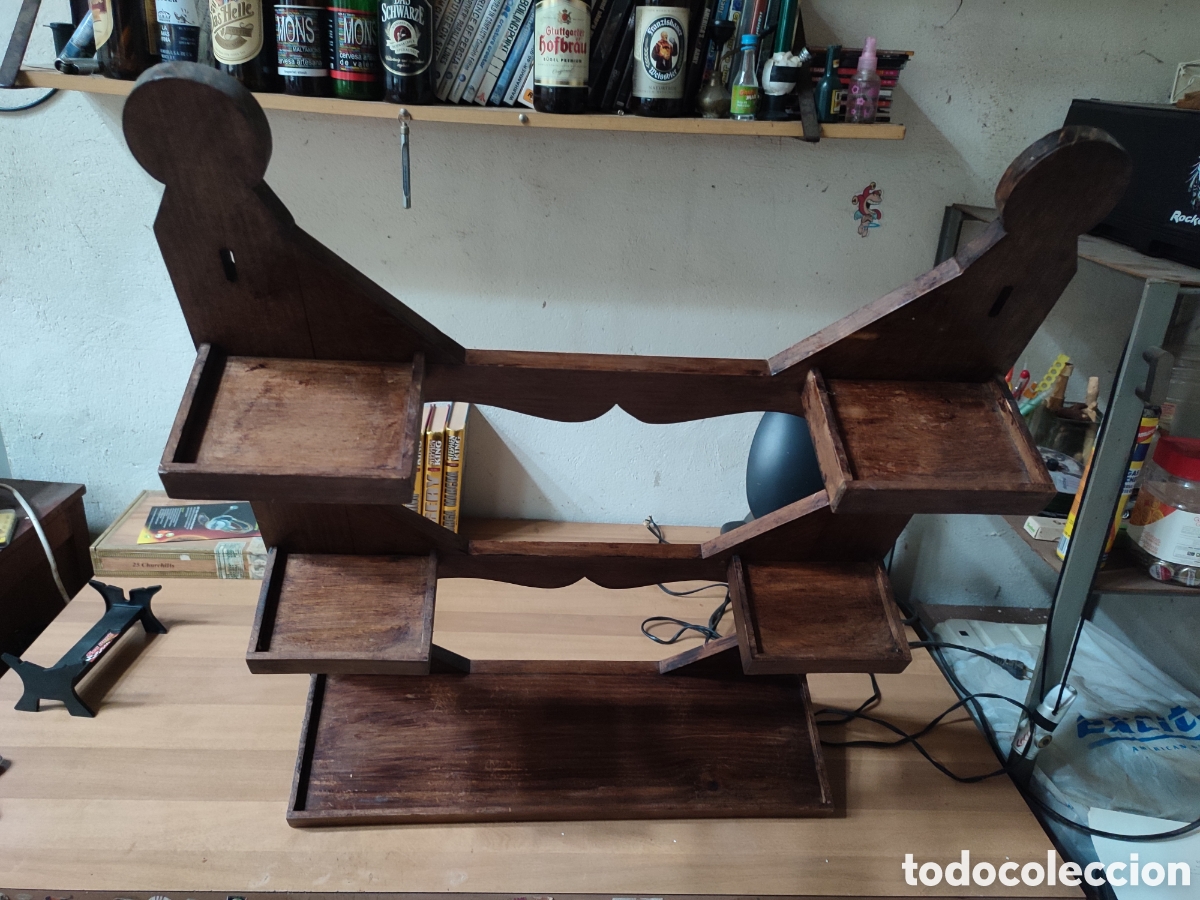 Antig&uuml;edades: Estanter&iacute;a antigua. - Foto 2