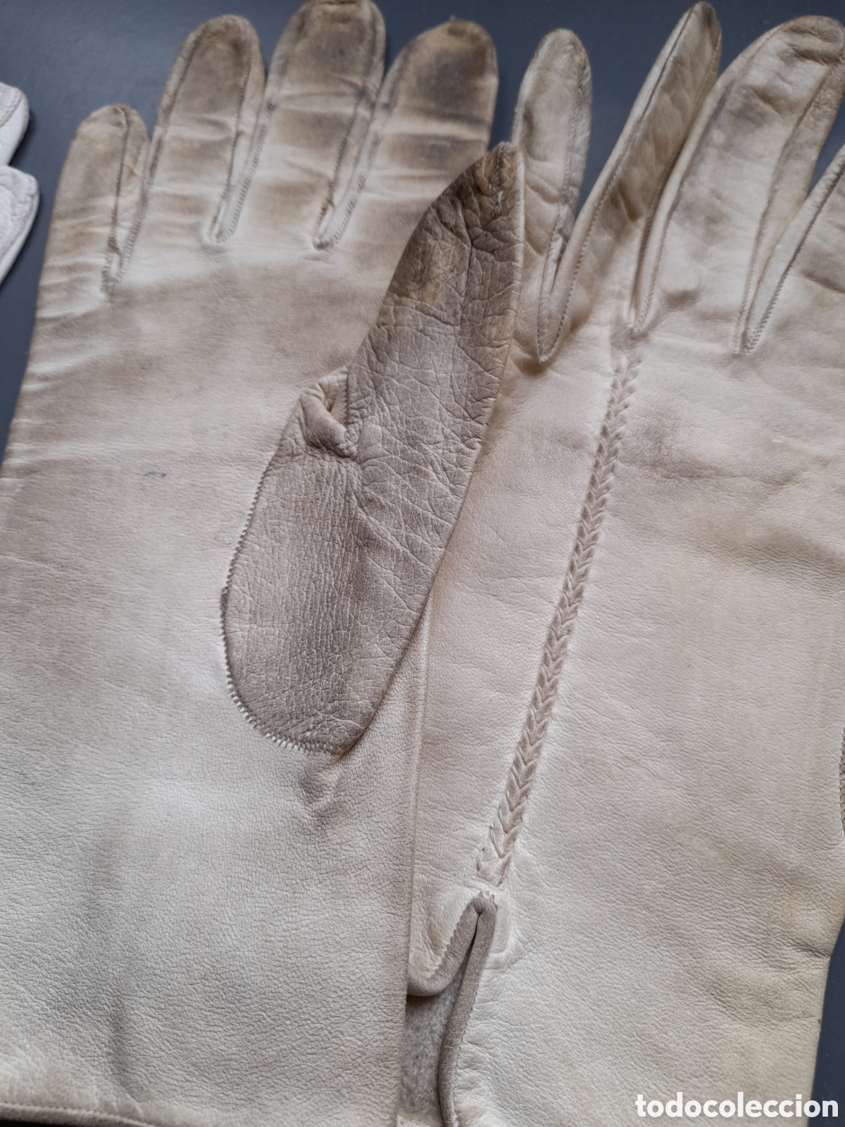Antig&uuml;edades: Guantes, 3 parejas - Foto 2