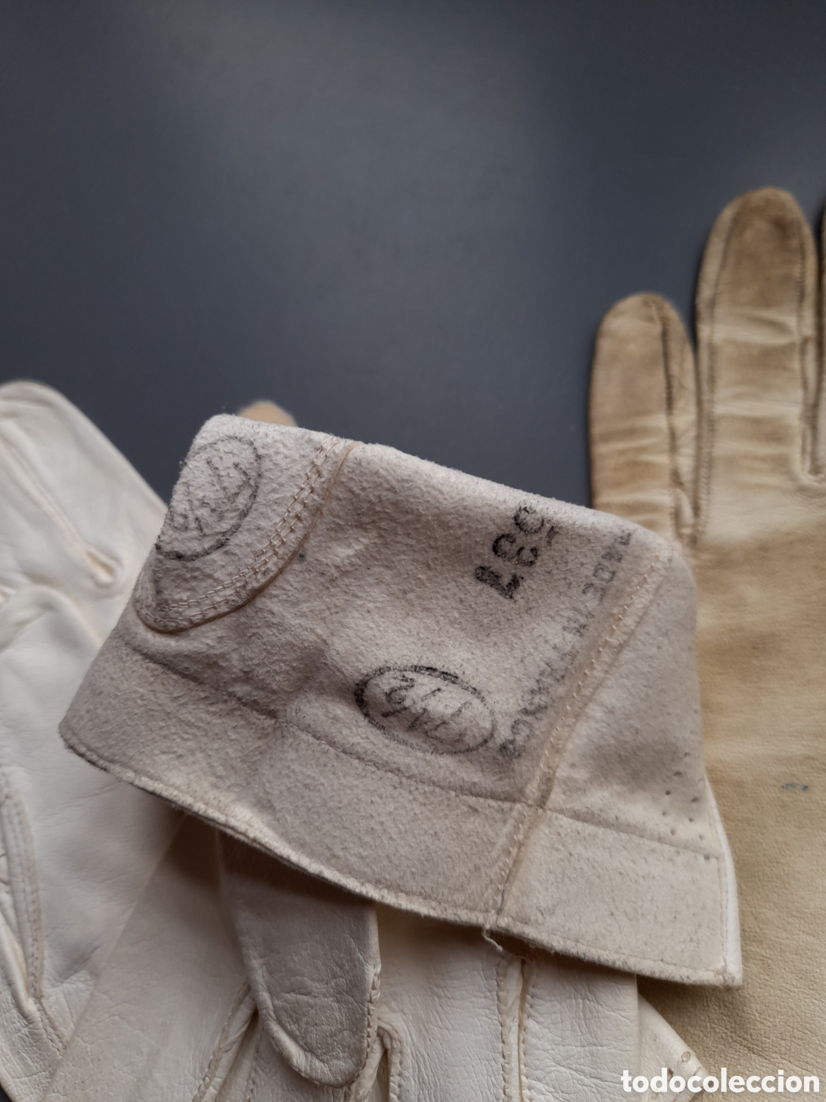 Antig&uuml;edades: Guantes, 3 parejas - Foto 4