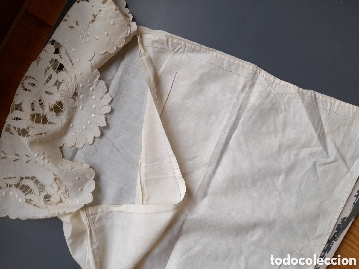 Antig&uuml;edades: Bolsa con richelieu bordada a mano - Foto 4