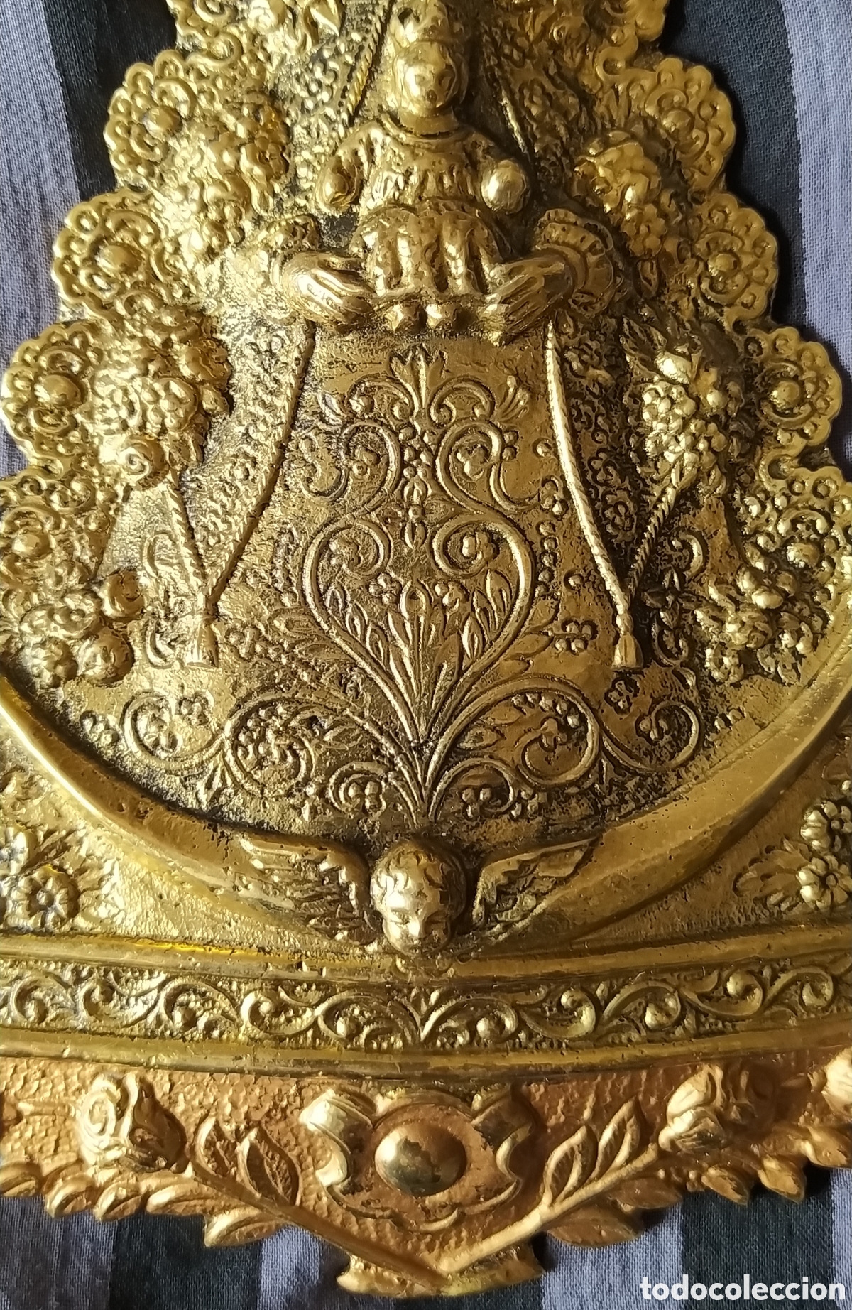 Antig&uuml;edades: VIRGEN DEL ROCIO BRONCE - Foto 4