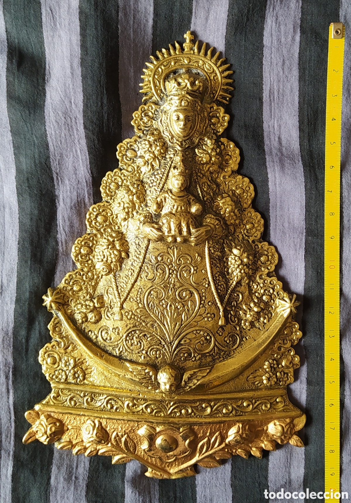 Antig&uuml;edades: VIRGEN DEL ROCIO BRONCE - Foto 1