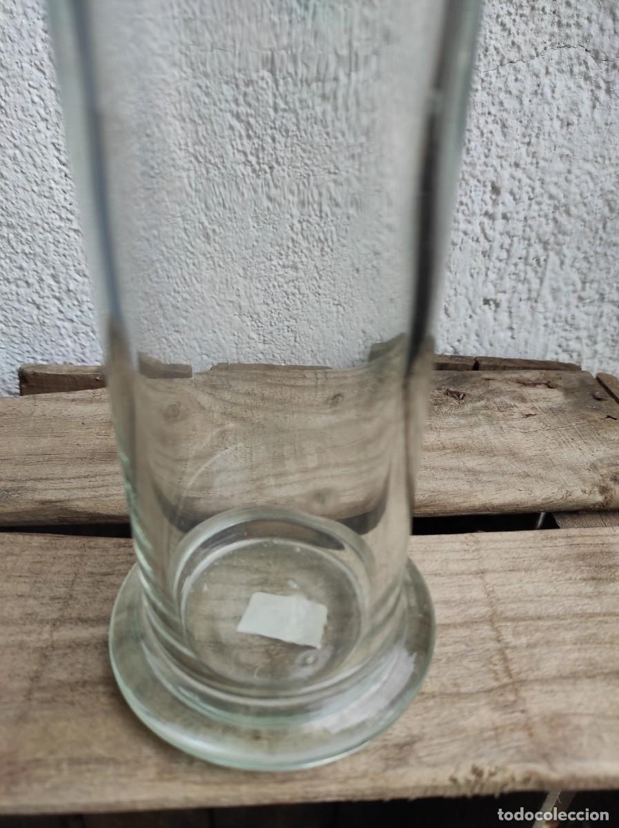 Antig&uuml;edades: Bote de cristal con tapon - Foto 3