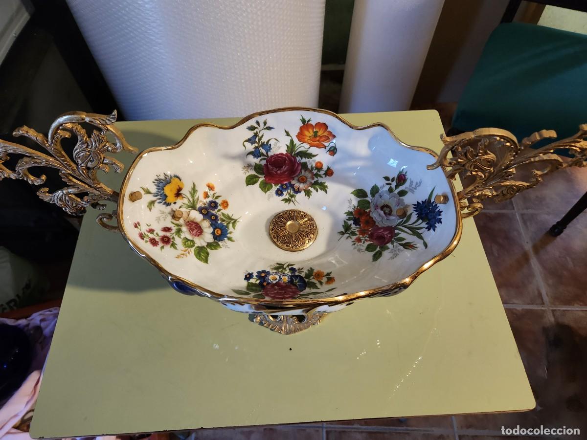 Antig&uuml;edades: Antiguo centro de mesa - Foto 2