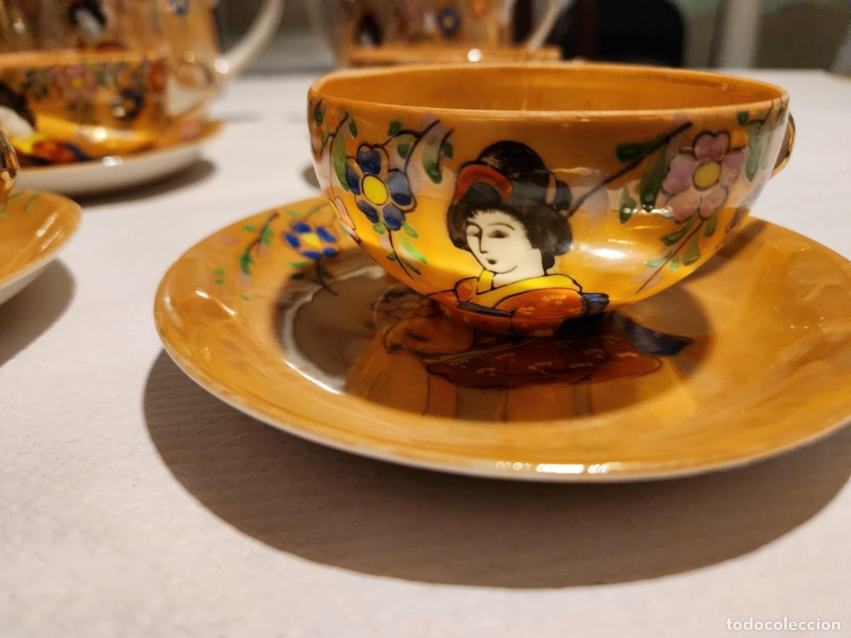 Antig&uuml;edades: Antiguo juego de cafe - Foto 2
