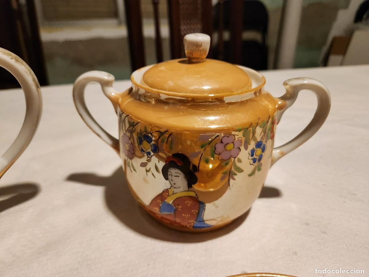 Antig&uuml;edades: Antiguo juego de cafe - Foto 4