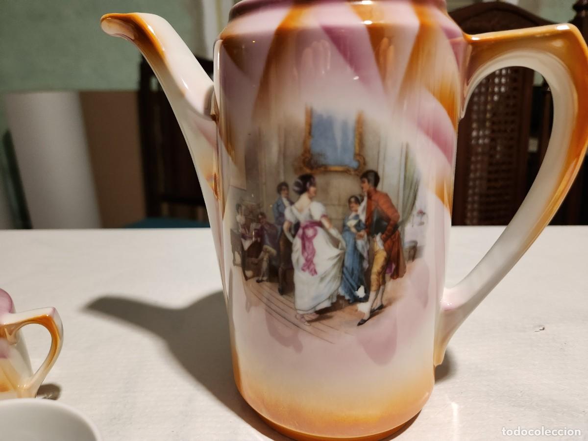 Antig&uuml;edades: Antiguo juego de cafe - Foto 2