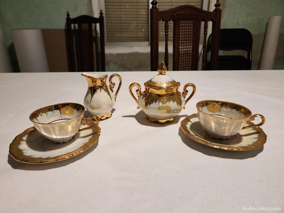 Antig&uuml;edades: Antiguo juego de cafe tu y yo - Foto 1