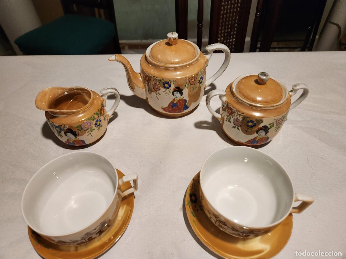 Antig&uuml;edades: Antiguo juego de cafe tu y yo - Foto 1