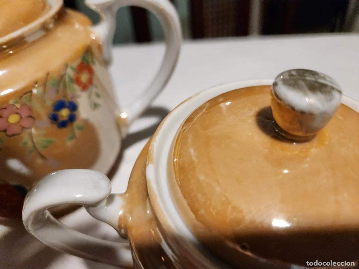 Antig&uuml;edades: Antiguo juego de cafe tu y yo - Foto 9