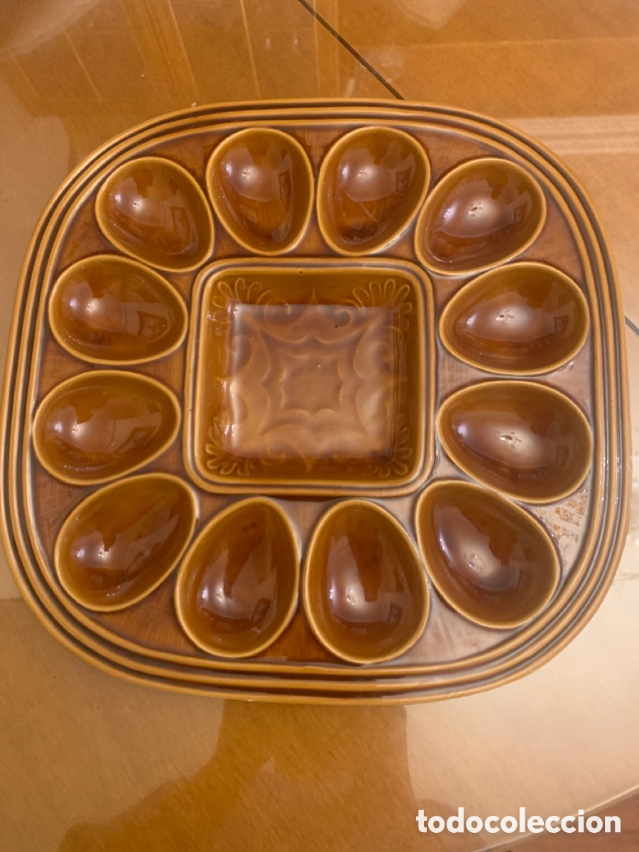Antig&uuml;edades: Bandeja para huevos CERAMISA - Foto 1