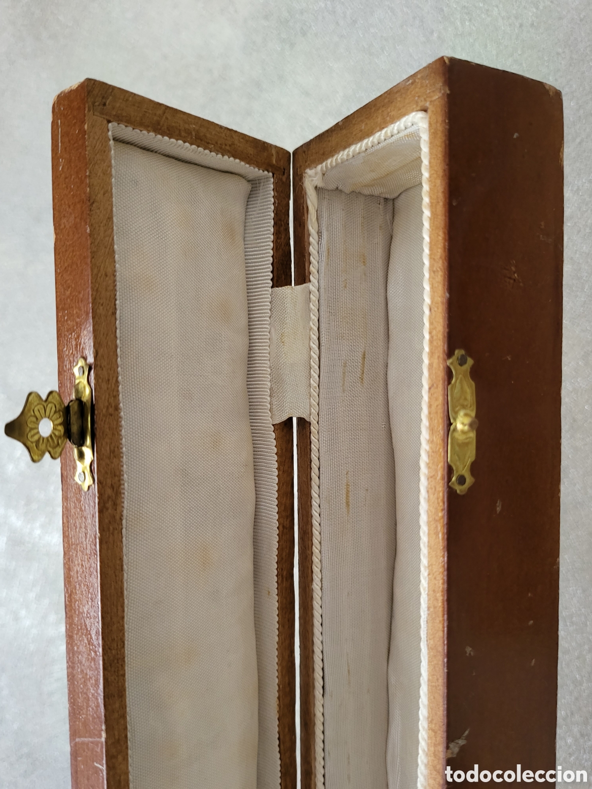 Antig&uuml;edades: ANTIGUO ABANICO CON CAJA DE MADERA - Foto 10