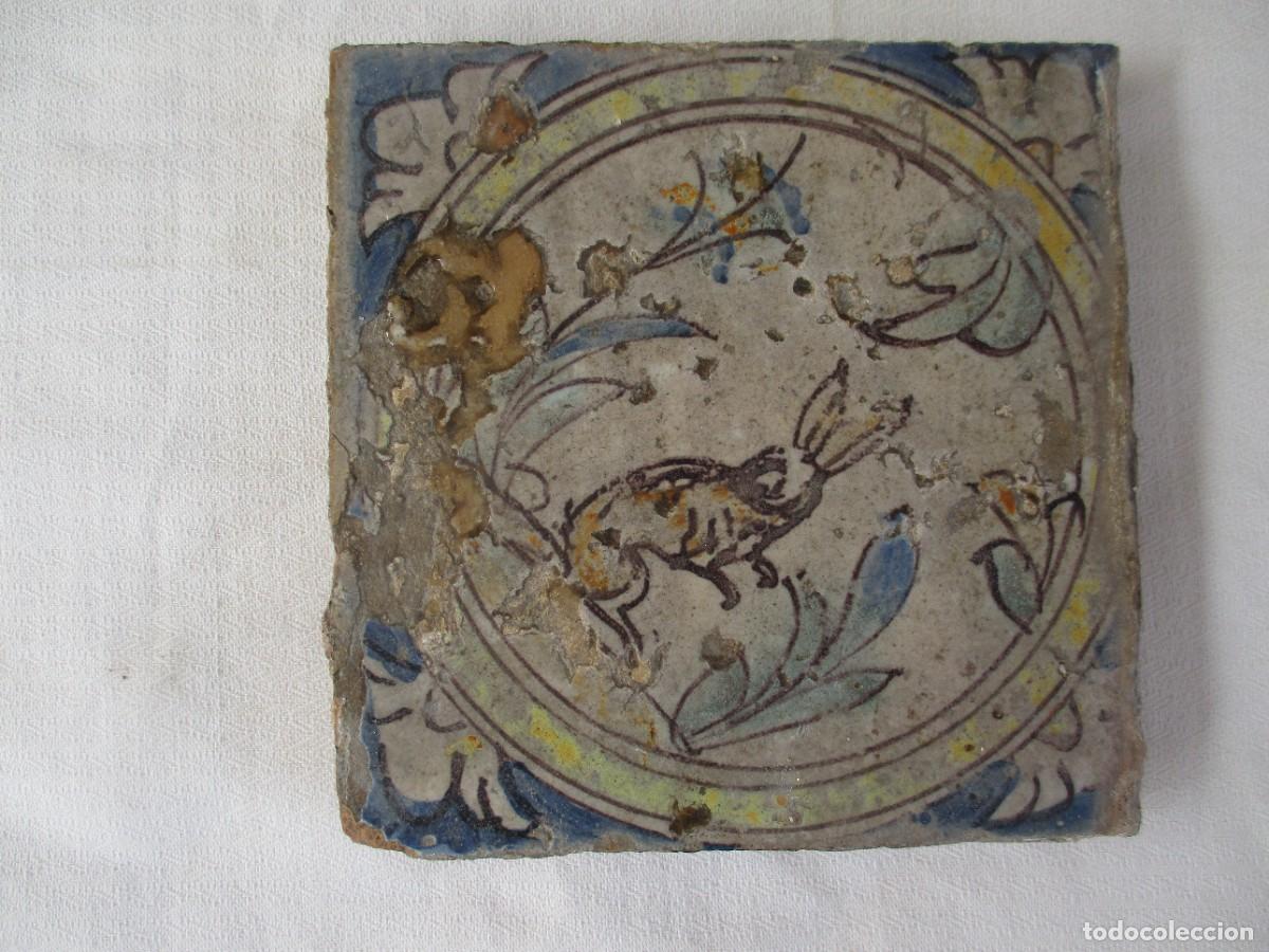Antig&uuml;edades: Azulejo del siglo XVIII de Triana - Foto 1