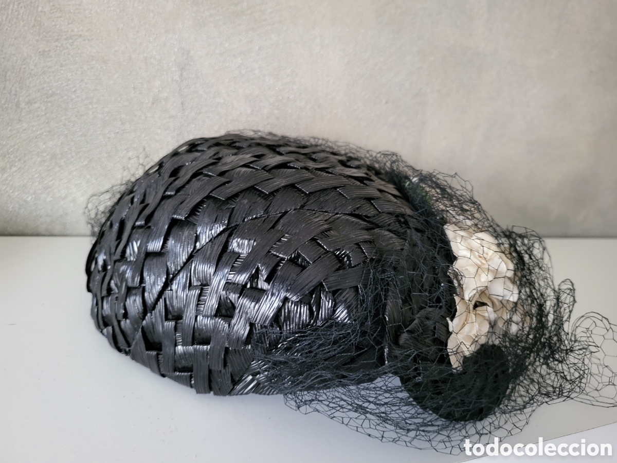 Antig&uuml;edades: ANTIGUO SOMBRERO TOCADO - Foto 3