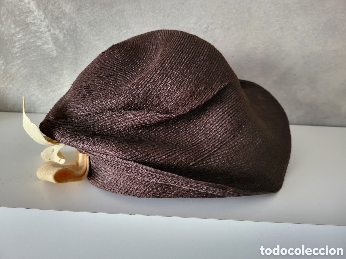 Antig&uuml;edades: ANTIGUO SOMBRERO O TOCADO - Foto 3