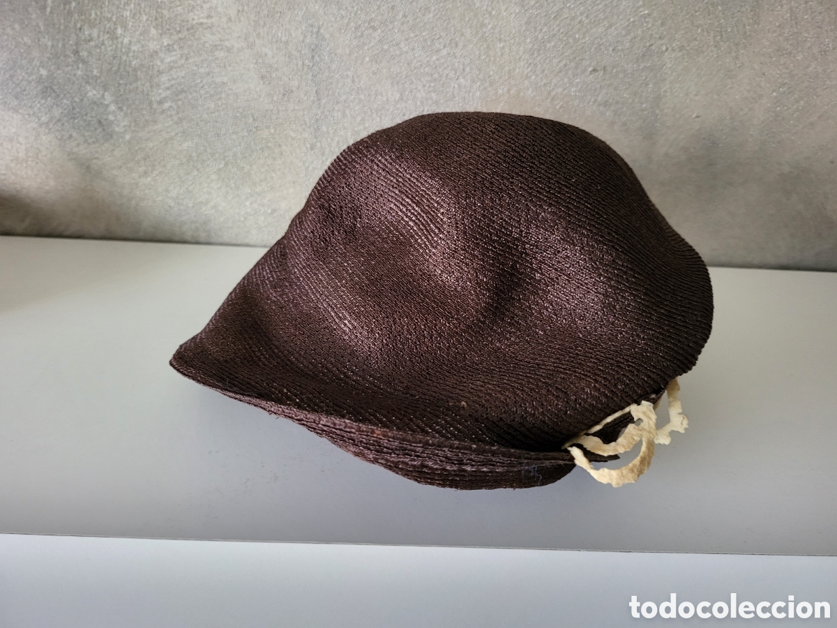 Antig&uuml;edades: ANTIGUO SOMBRERO O TOCADO - Foto 4