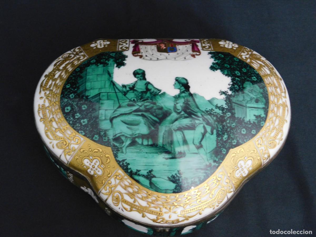 Antig&uuml;edades: Caja Porcelana - Foto 2