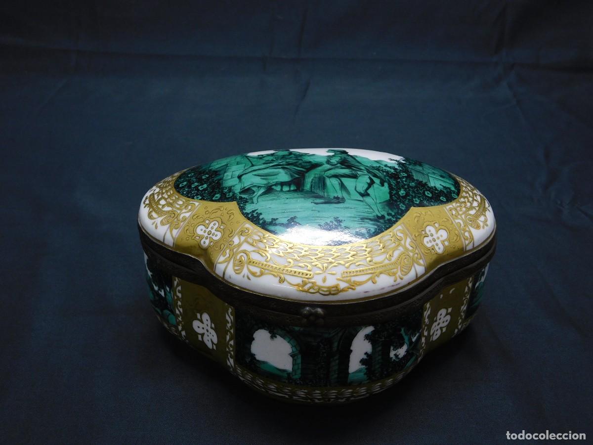 Antig&uuml;edades: Caja Porcelana - Foto 3