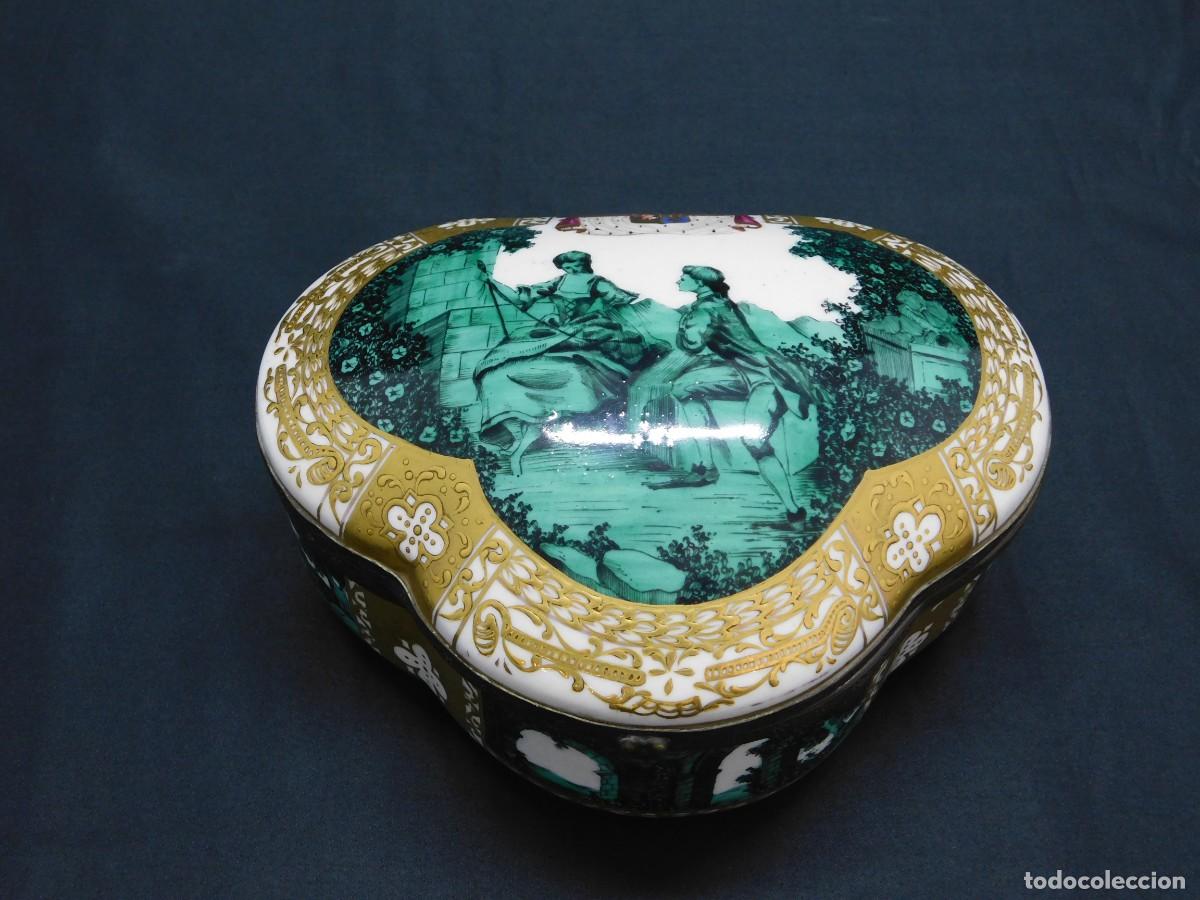 Antig&uuml;edades: Caja Porcelana - Foto 5