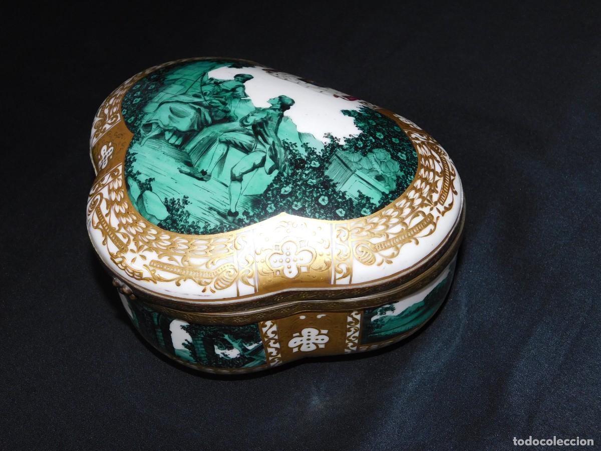 Antig&uuml;edades: Caja Porcelana - Foto 8