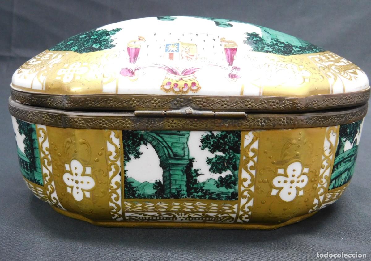 Antig&uuml;edades: Caja Porcelana - Foto 9