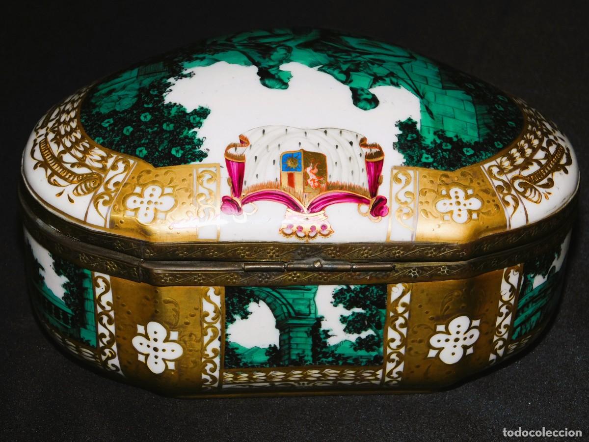 Antig&uuml;edades: Caja Porcelana - Foto 10