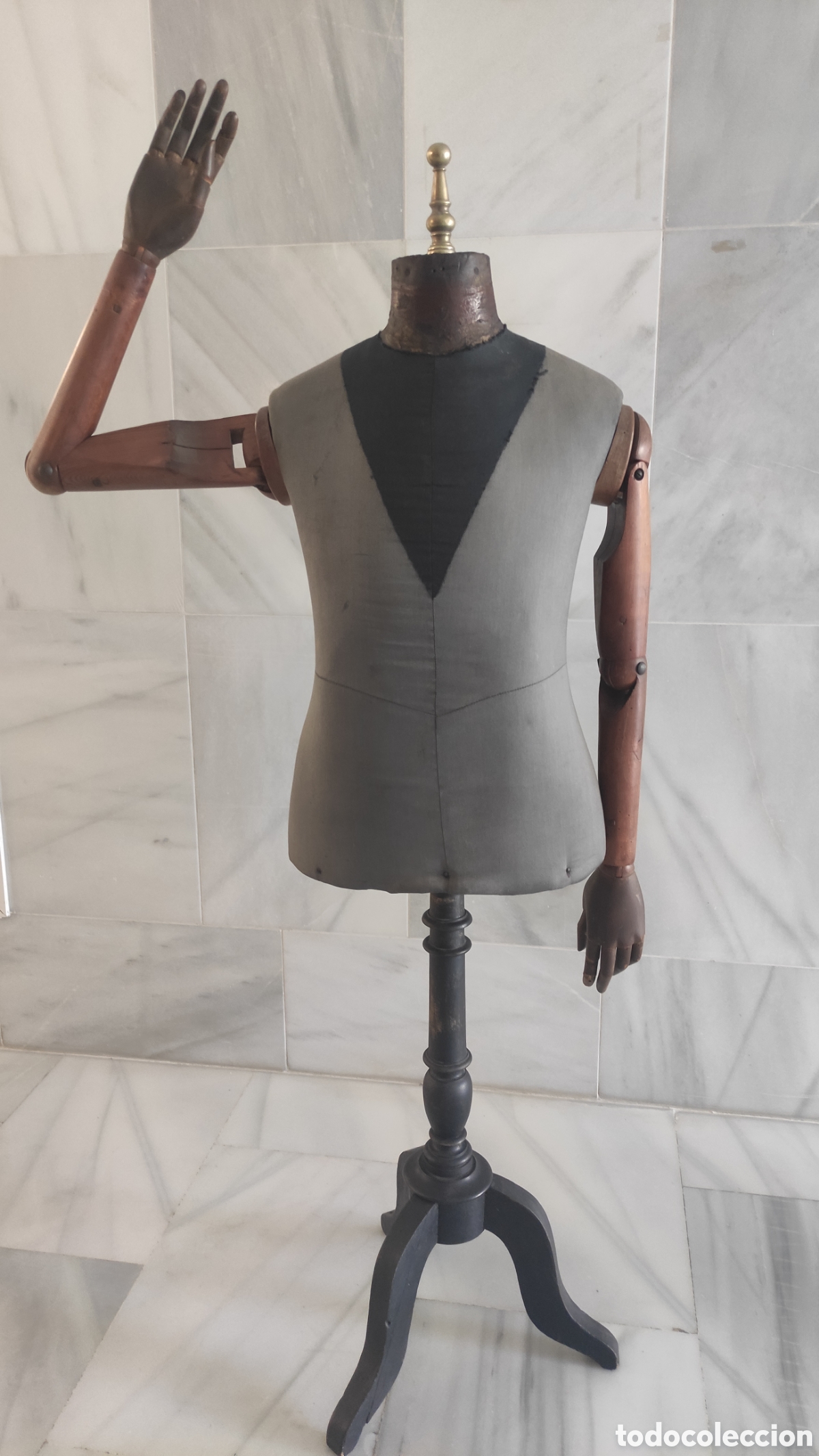 Antig&uuml;edades: Manequin Frances siglo XIX - Foto 3