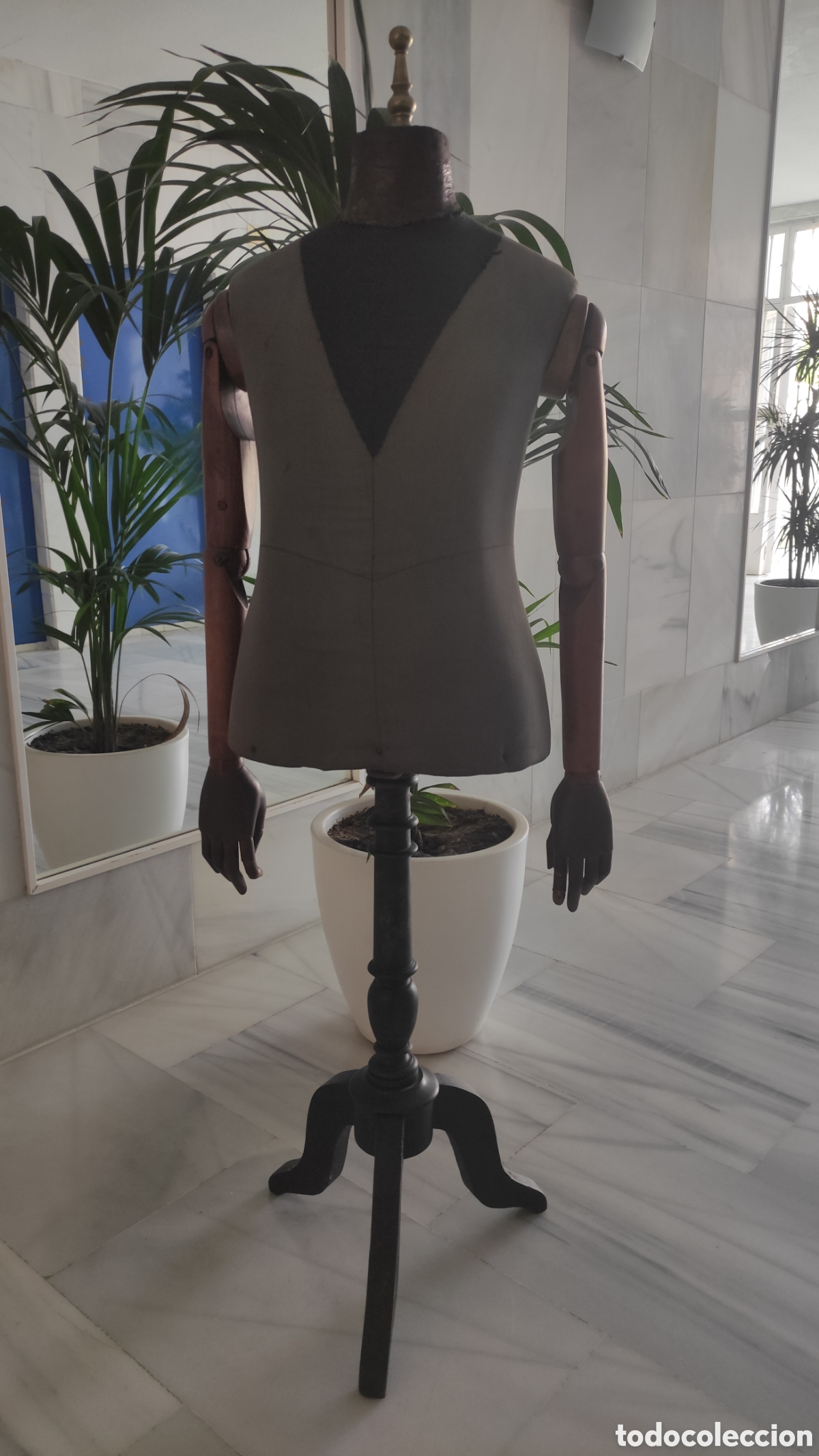 Antig&uuml;edades: Manequin Frances siglo XIX - Foto 4