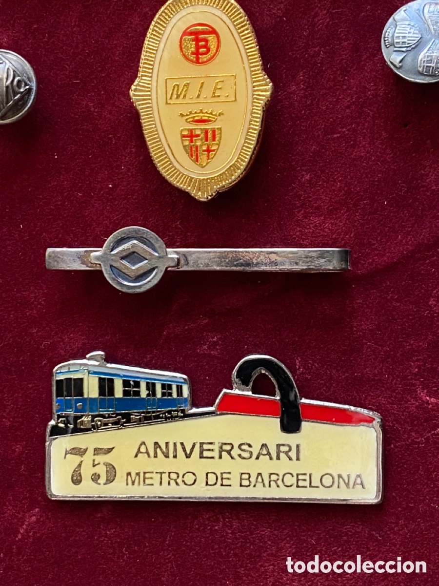 Antig&uuml;edades: Cuadro Transport P&uacute;blic Barcelona - Foto 6
