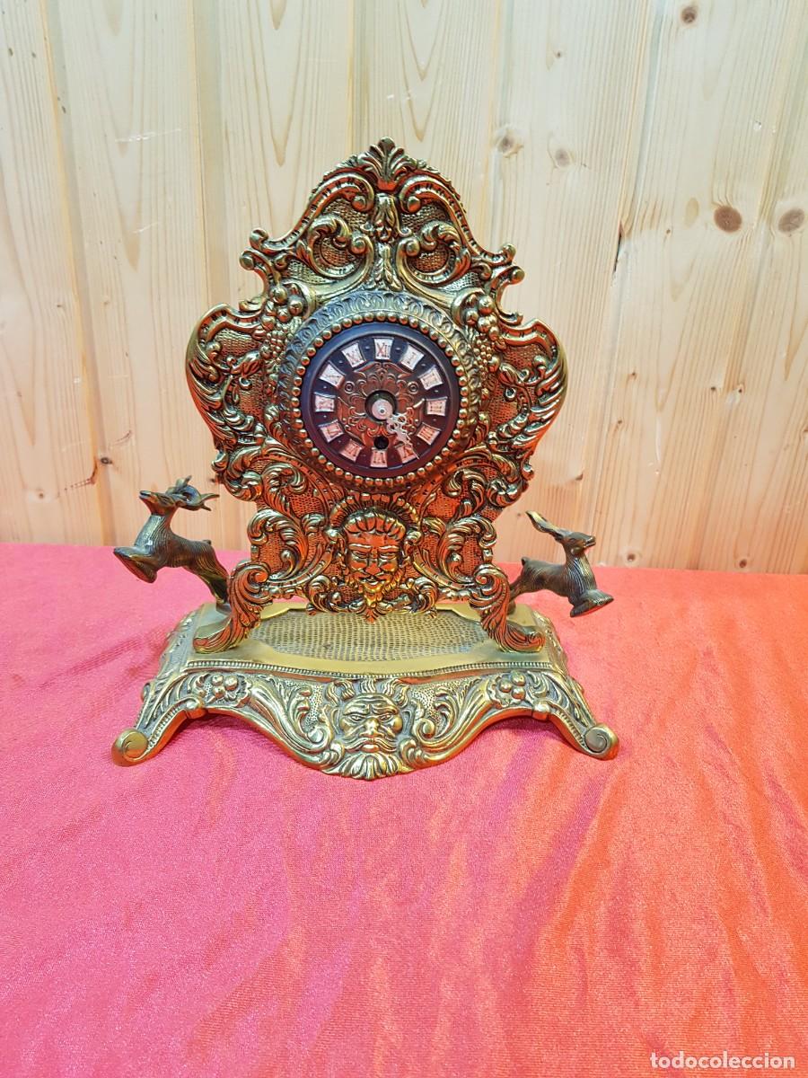 Antig&uuml;edades: RELOJ BRONCE - Foto 1