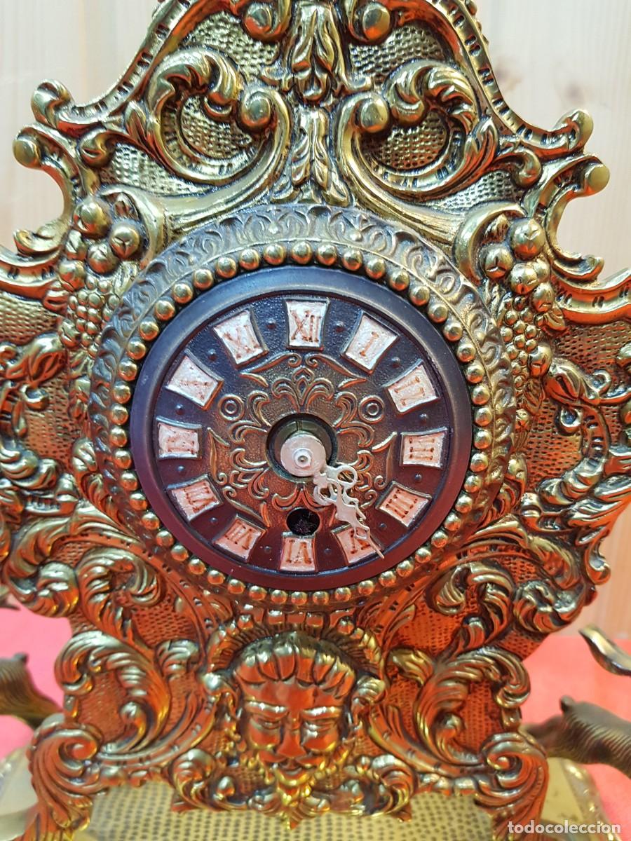 Antig&uuml;edades: RELOJ BRONCE - Foto 2
