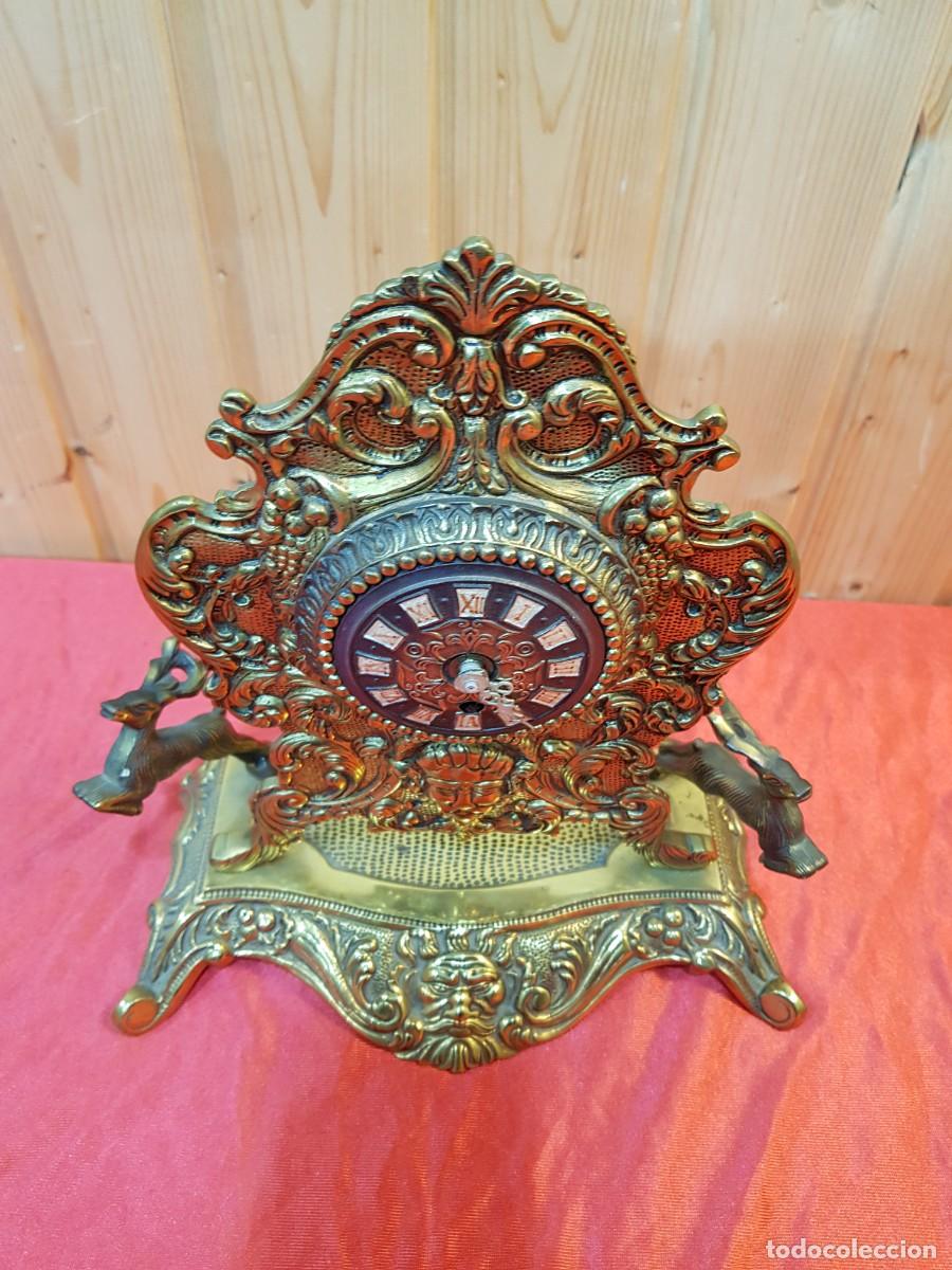 Antig&uuml;edades: RELOJ BRONCE - Foto 3
