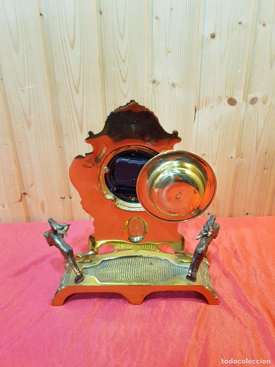 Antig&uuml;edades: RELOJ BRONCE - Foto 4