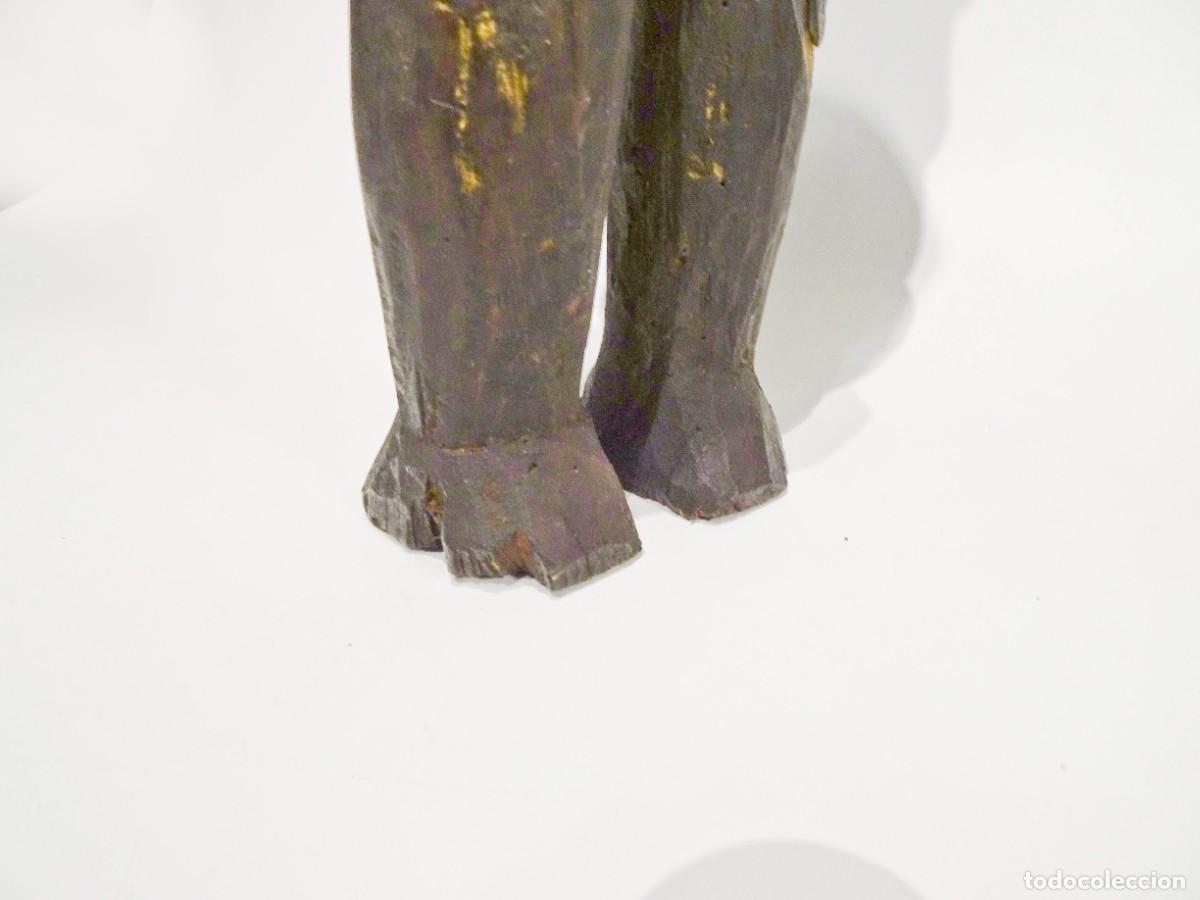 Antig&uuml;edades: Talla africana Eket en madera - Foto 10