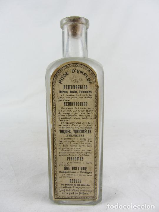 Antig&uuml;edades: Dos frascos de jarabe antiguos - Foto 11