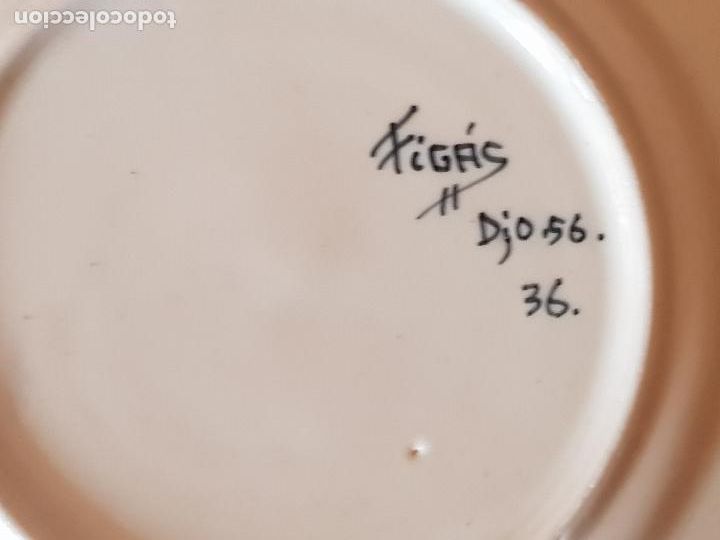 Antig&uuml;edades: PAREJA PLATOS FIGAS DJO. - Foto 3