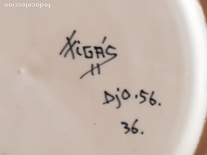 Antig&uuml;edades: PAREJA PLATOS FIGAS DJO. - Foto 4