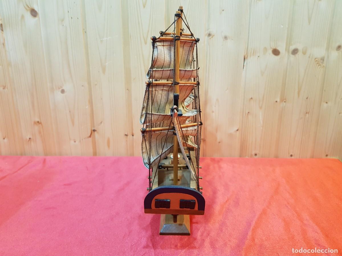 Antig&uuml;edades: LOTE BARCOS GALEON MADERA DECORACION - Foto 6