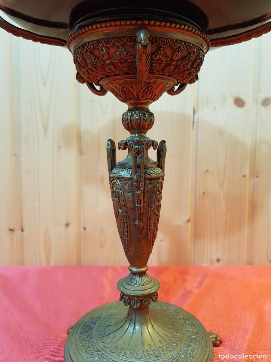 Antig&uuml;edades: CENTRO BRONCE Y PORCELANA - Foto 4