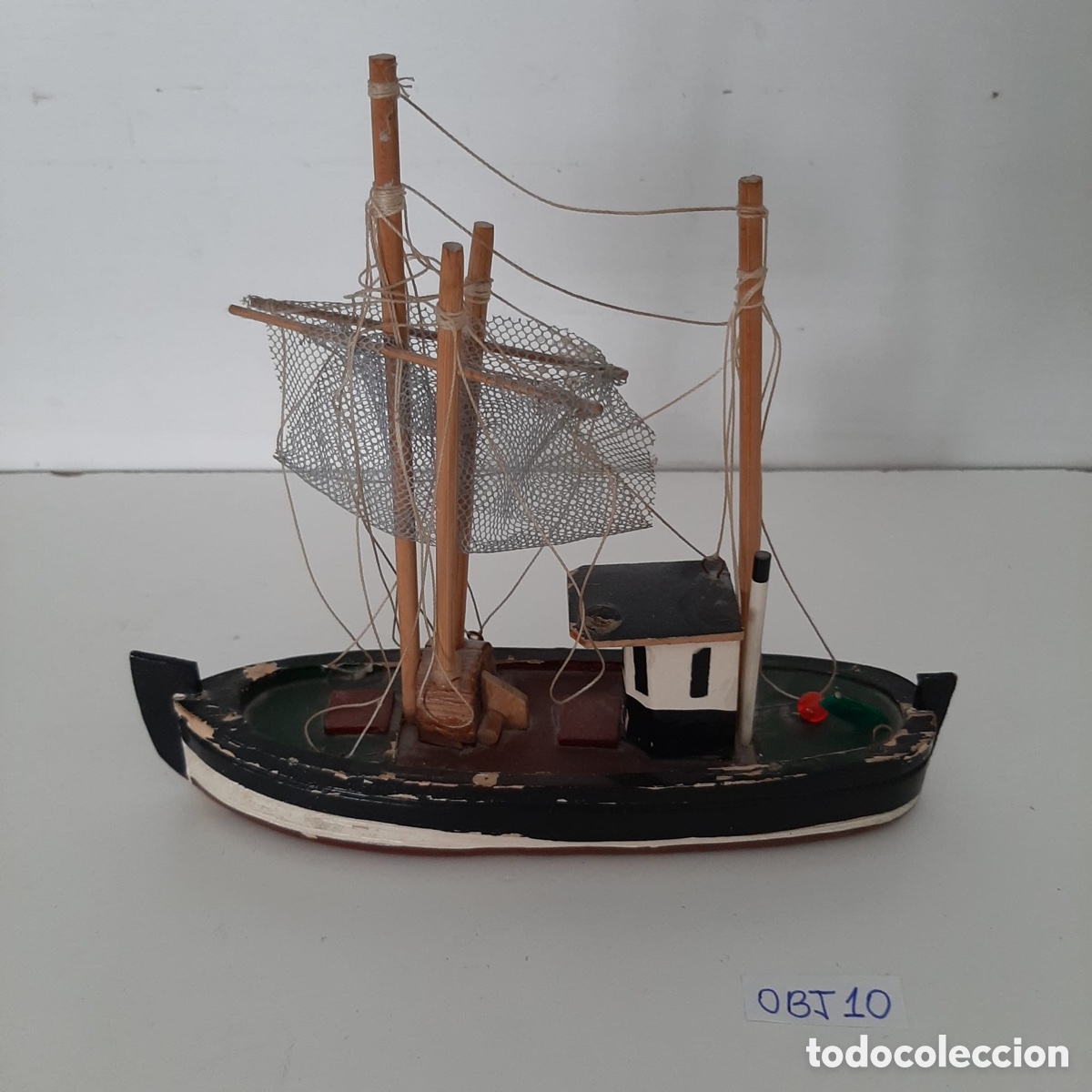 Antig&uuml;edades: Barco de madera decoraci&oacute;n - Foto 1