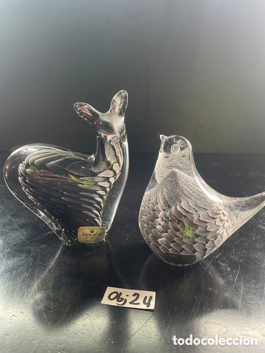 marcolin art crystal glass - Buy Other antique crystal and glass