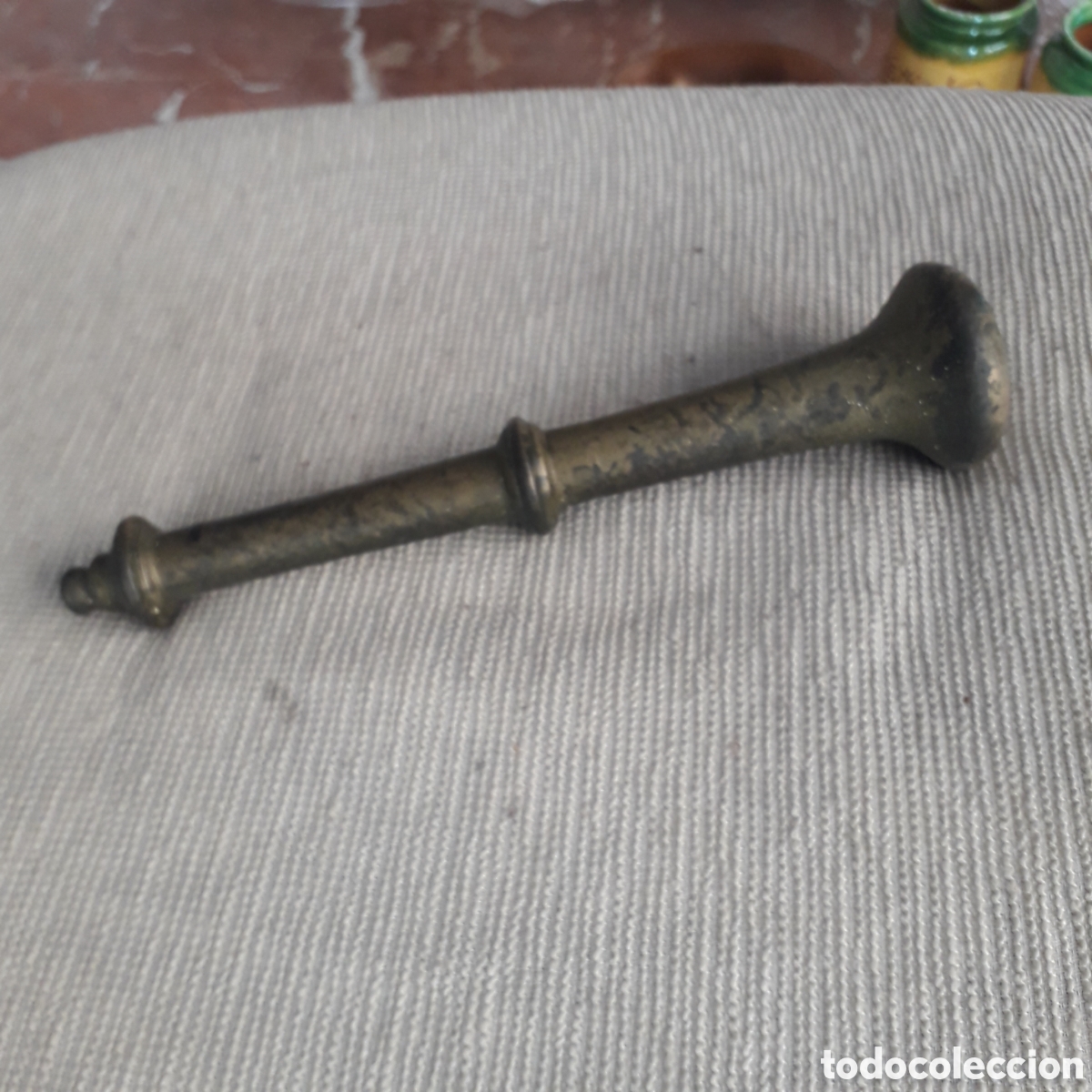 Antig&uuml;edades: Mortero de bronce - Foto 3