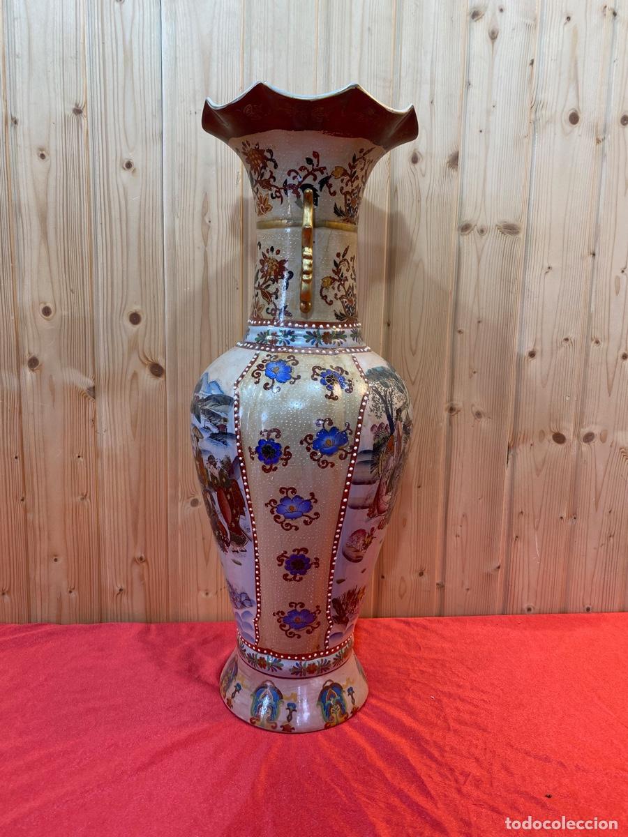 Antig&uuml;edades: JARRON CHINO CON 60 CM - Foto 3