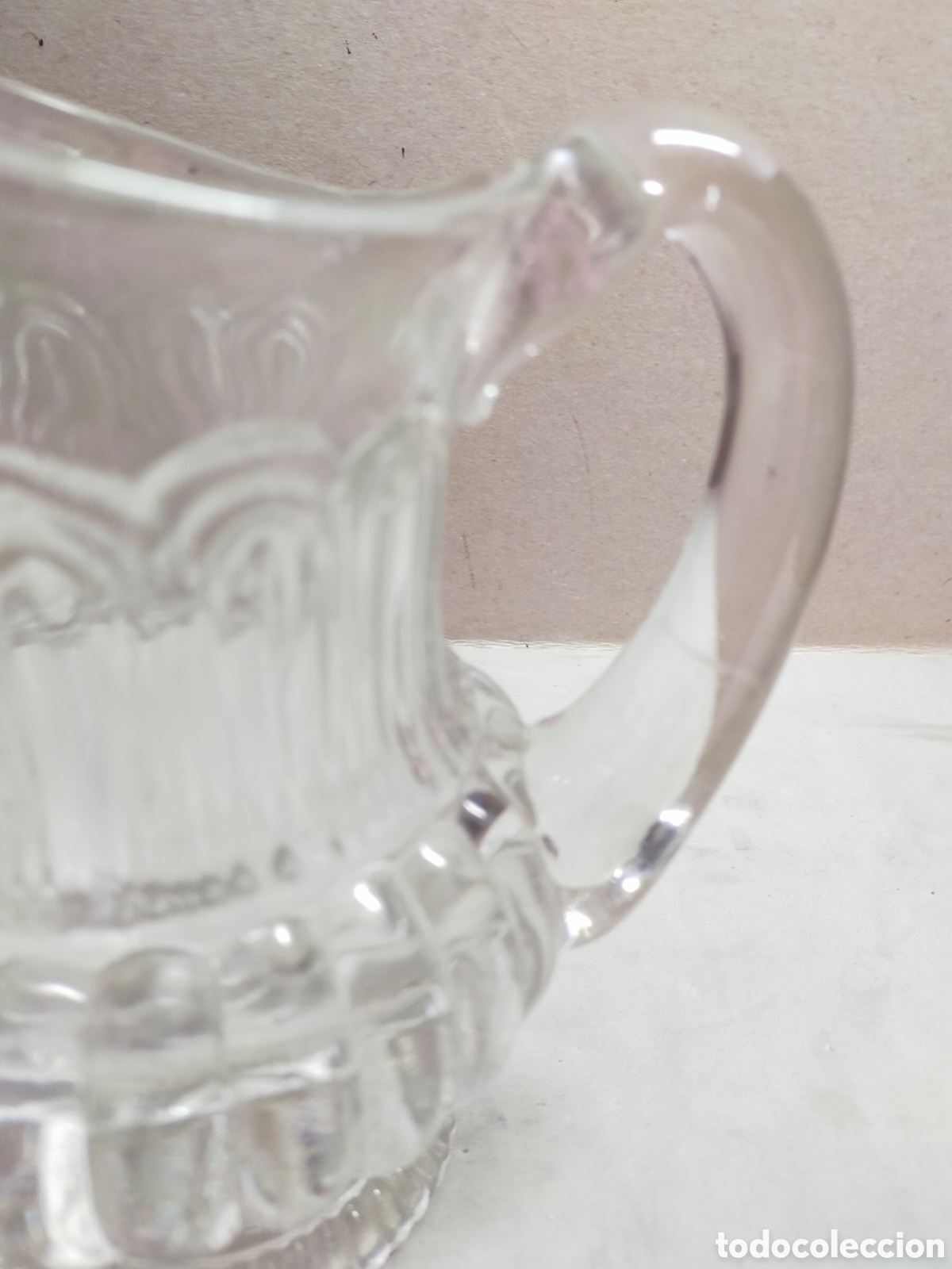 Antig&uuml;edades: JARRA DE CRISTAL. 16 CM. - Foto 10